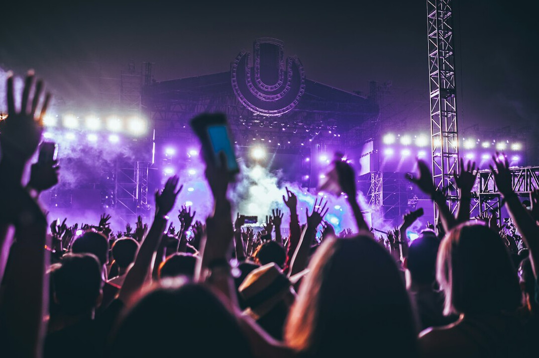 local celebrity concert stage